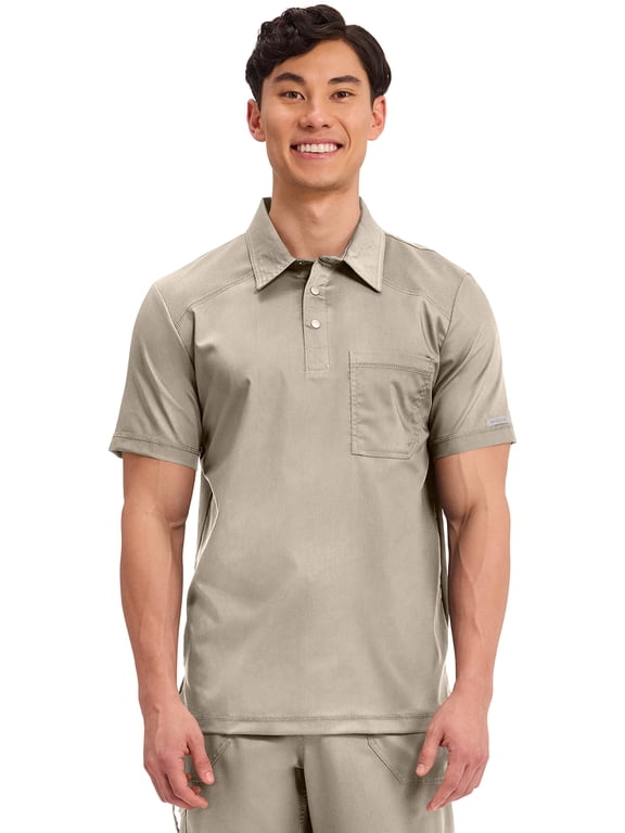 Workwear Revolution Men Scrubs Top Polo WW615