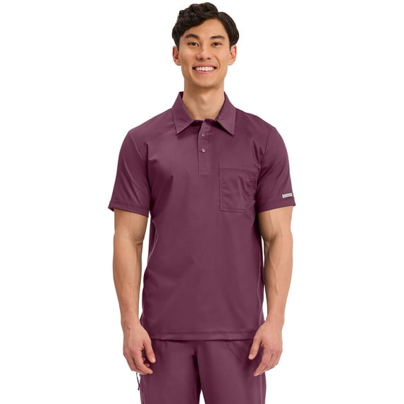 Cherokee Workwear Revolution Men Scrubs Top Polo WW615