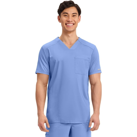 Cherokee Workwear Revolution Men Scrubs Top V-Neck WW603
