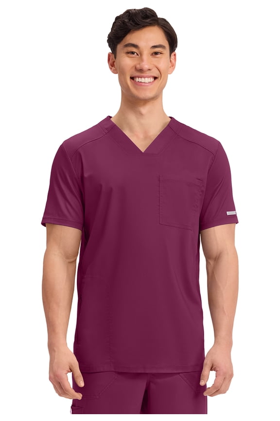 Workwear Revolution Men Scrubs Top V-Neck WW603