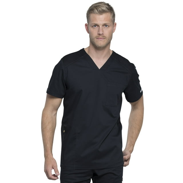 Cherokee Workwear Revolution Men Scrubs Top V-Neck WW603