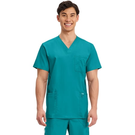 Cherokee Workwear Revolution Men Scrubs Top V-Neck WW670