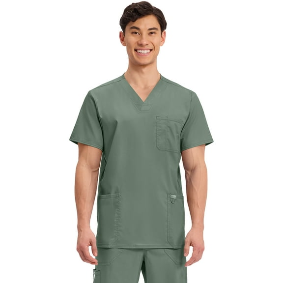 Cherokee Workwear Revolution Men Scrubs Top V-Neck WW670