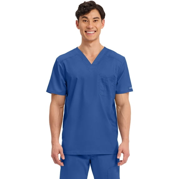 Cherokee Workwear Revolution Men Scrubs Top V-Neck WW690