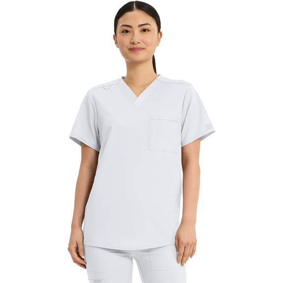 Cherokee Workwear Revolution Men & Women's Scrubs Top 1 Pocket V-Neck WW625