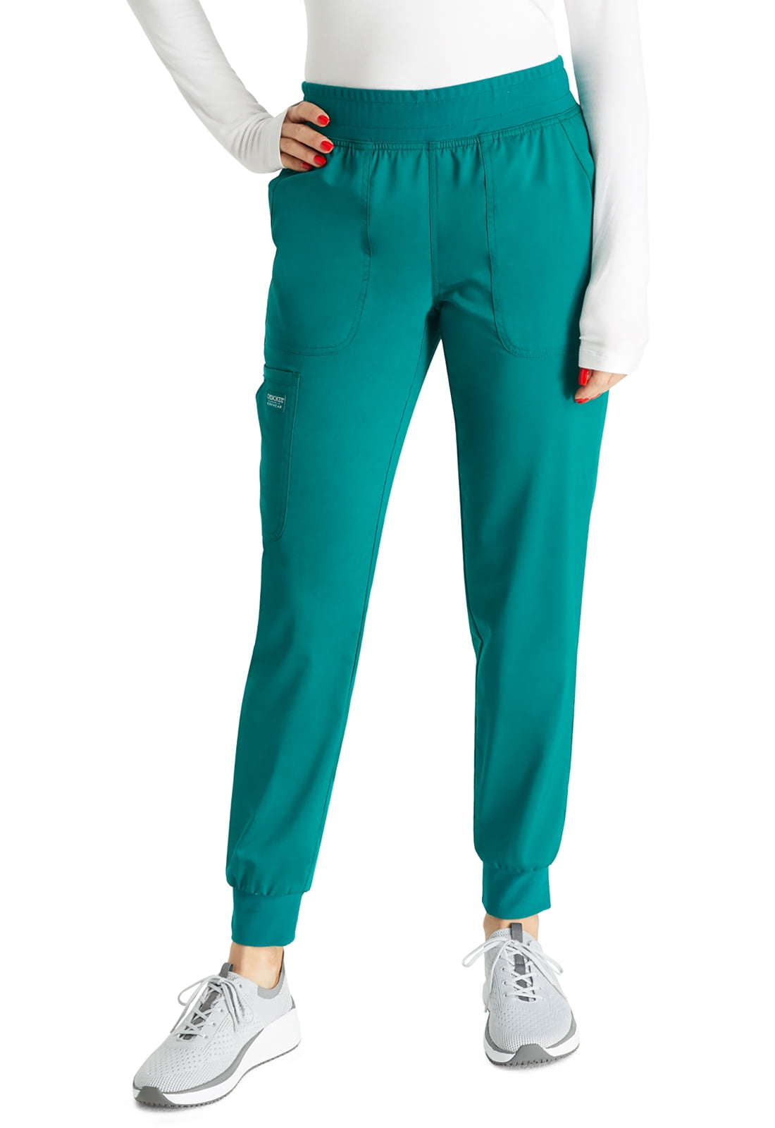 Cherokee Workwear Revolution Scrubs Pant For Women Mid Rise Jogger