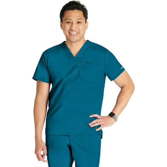 Cherokee Workwear Revolution Scrubs Top For Men V-Neck WW751