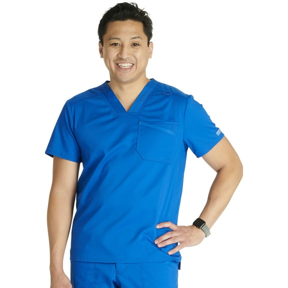 Cherokee Workwear Revolution Scrubs Top For Men V-Neck WW751