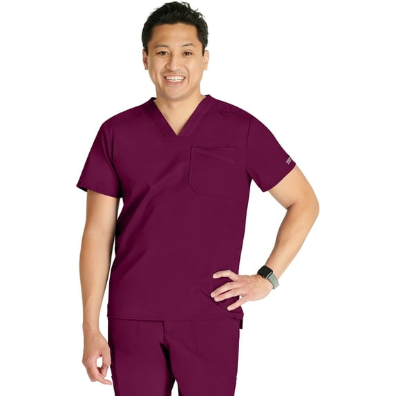 Cherokee Workwear Revolution Scrubs Top For Men V-Neck WW751