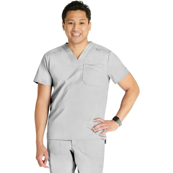 Cherokee Workwear Revolution Scrubs Top For Men V-Neck WW751