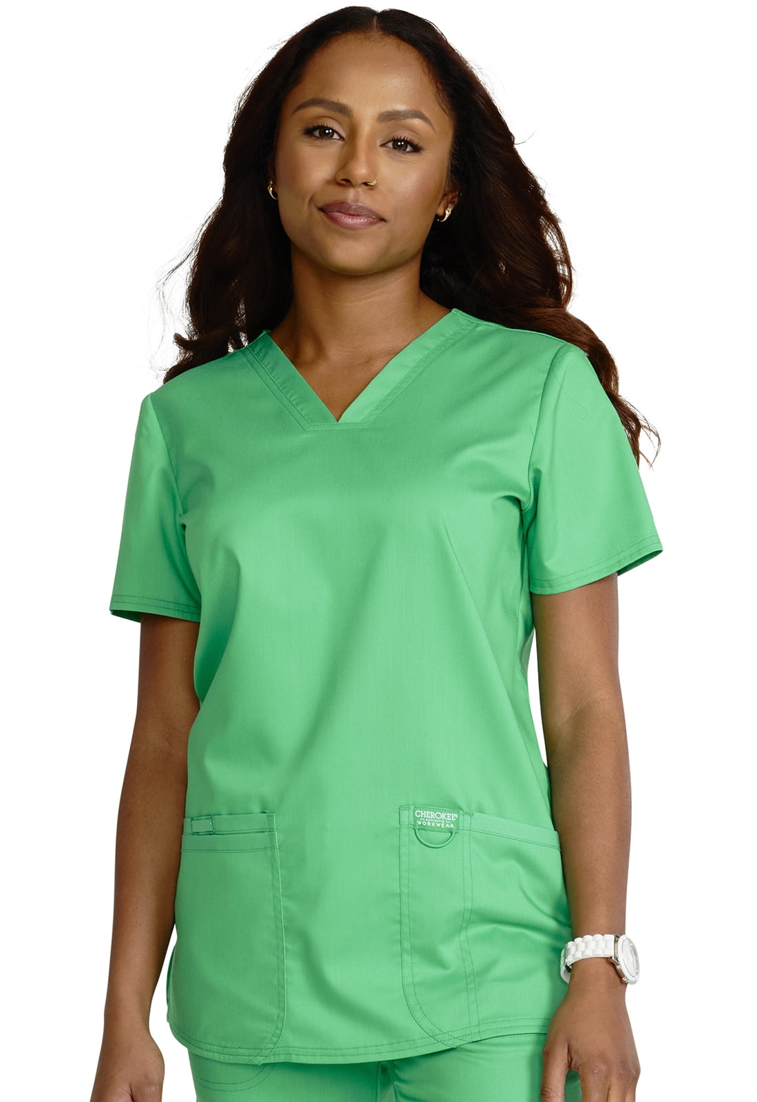 Cherokee Workwear Revolution Scrubs Top For Women VNeck WW620