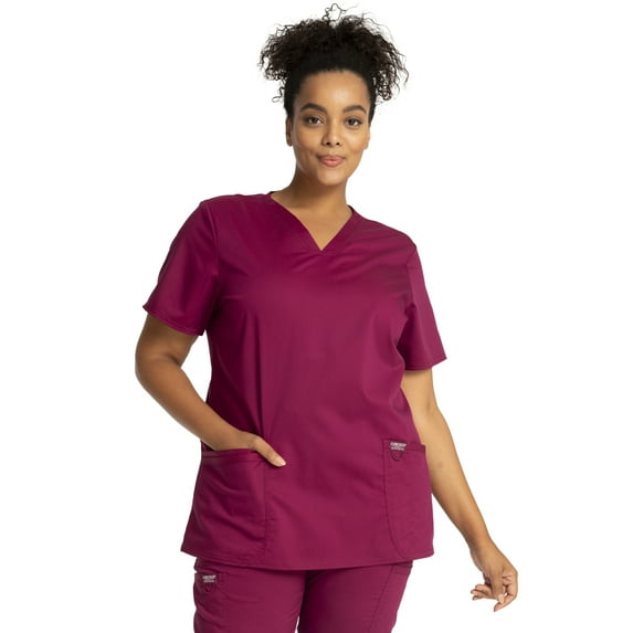 Cherokee Workwear Revolution Scrubs Top For Women V-Neck WW620