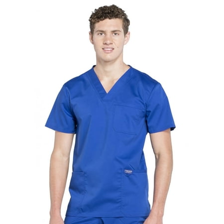 Cherokee Workwear Revolution Men Scrubs Top V-Neck WW670