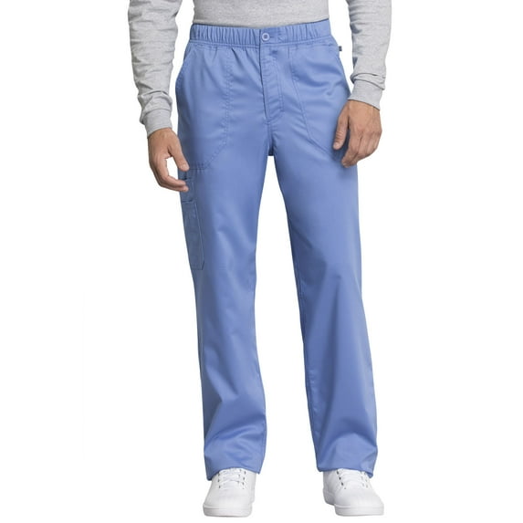 Cherokee Workwear Revolution Tech Men Scrubs Pant Mid Rise Straight Leg Zip Fly WW250AB