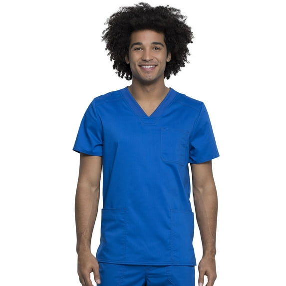 Cherokee Workwear Revolution Tech Men Scrubs Top V-Neck WW760AB