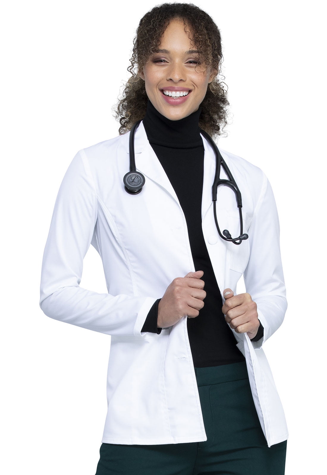 Plus size clearance white lab coat
