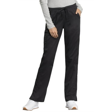 Cherokee Workwear Revolution Tech Women's Scrubs Pant Mid Rise Straight Leg Drawstring WW235AB