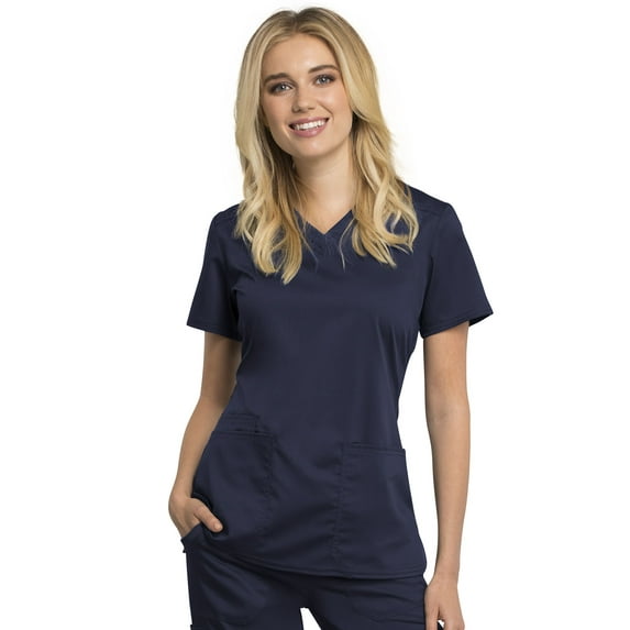 Cherokee Workwear Revolution Tech Women's Scrubs Top V-Neck WW770AB
