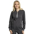 thumbnail image 1 of Cherokee Workwear Revolution Tech Women's Warm Up Scrubs Jacket Zip Front WW305AB, 1 of 5