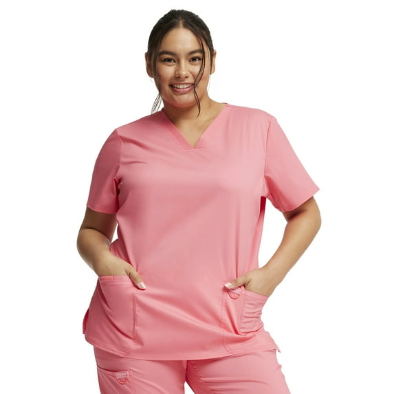 Cherokee Workwear Revolution Women Scrubs Top V-Neck WW620