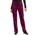thumbnail image 1 of Cherokee Workwear Revolution Women's Scrubs Pant Mid Rise Straight Leg Drawstring WW005, 1 of 5