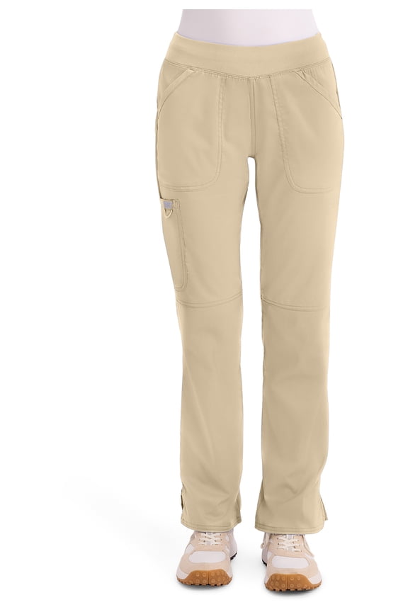 Workwear Revolution Women's Scrubs Pant Mid Rise Straight Leg Pull-On WW110