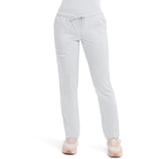 Cherokee Workwear Revolution Women's Scrubs Pant Mid Rise Tapered Leg Drawstring WW105