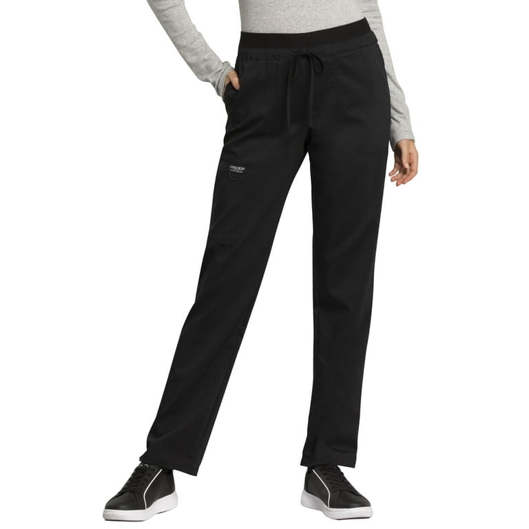 Cherokee Workwear Revolution Women's Scrubs Pant Mid Rise Cherokee Workwear Revolution Women's Scrubs Pant Mid Rise