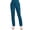 Caribbean Blue, variant on Cherokee Workwear Revolution Women's Scrubs Pant Mid Rise Tapered Leg Drawstring WW105