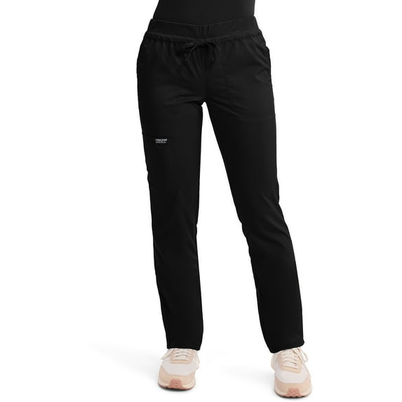 Cherokee Workwear Revolution Women's Scrubs Pant Mid Rise Tapered Leg Drawstring WW105
