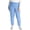 Ciel Blue, variant on Cherokee Workwear Revolution Women's Scrubs Pant Natural Rise Jogger WW011