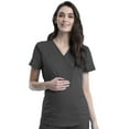 thumbnail image 1 of Cherokee Workwear Revolution Women's Scrubs Top Maternity Mock Wrap WW688, 1 of 6