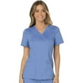 thumbnail image 1 of Cherokee Workwear Revolution Women's Scrubs Top Mock Wrap WW610, 1 of 5