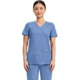 thumbnail image 1 of Cherokee Workwear Revolution Women's Scrubs Top Mock Wrap WW610, 1 of 9