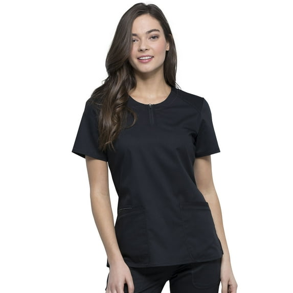 Cherokee Workwear Revolution Women's Scrubs Top Round Neck WW602