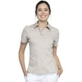 thumbnail image 1 of Cherokee Workwear Revolution Women's Scrubs Top Snap Front Polo WW698, 1 of 6