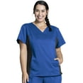 thumbnail image 1 of Cherokee Workwear Revolution Women's Scrubs Top V-Neck Knit Panel WW2875, 1 of 5