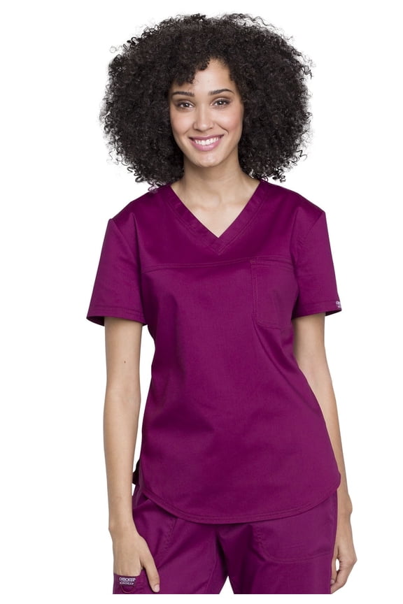 Workwear Revolution Women's Scrubs Top V-Neck O.R. WW657