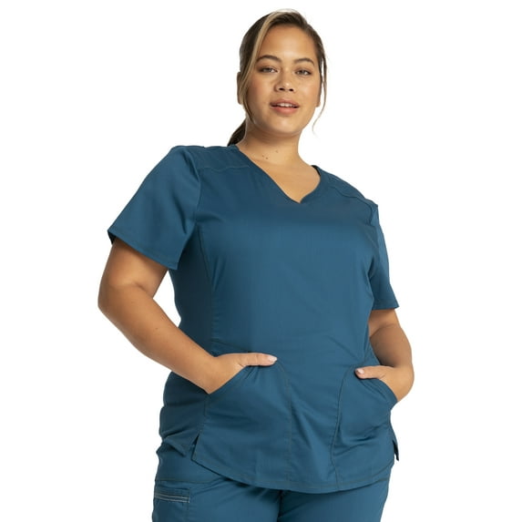 Cherokee Workwear Revolution Women's Scrubs Top V-Neck WW601