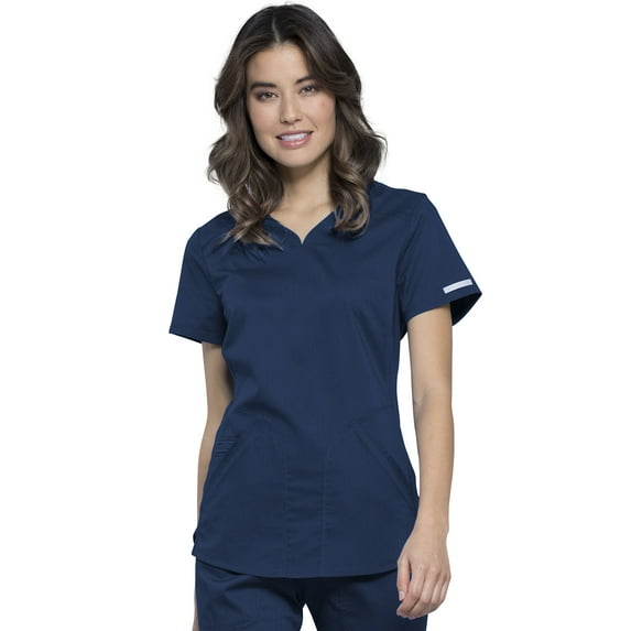 Cherokee Workwear Revolution Women's Scrubs Top V-Neck WW601