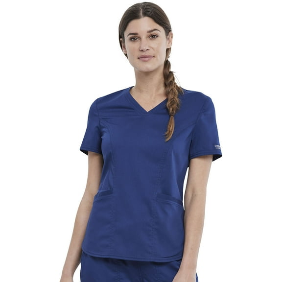 Cherokee Workwear Revolution Women's Scrubs Top V-Neck WW612P