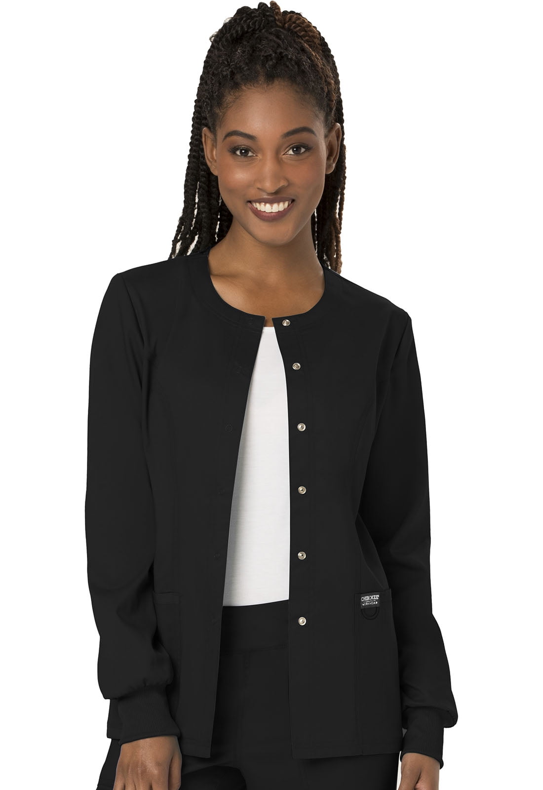 Cherokee women's warm up scrubs jacket Clearance