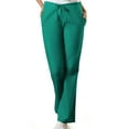 thumbnail image 1 of Cherokee Workwear Women's Scrubs Pant Natural Rise Flare Leg Drawstring 4101, 1 of 3