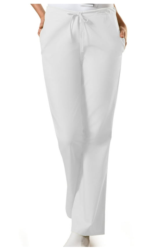 Workwear Women's Scrubs Pant Natural Rise Flare Leg Drawstring 4101