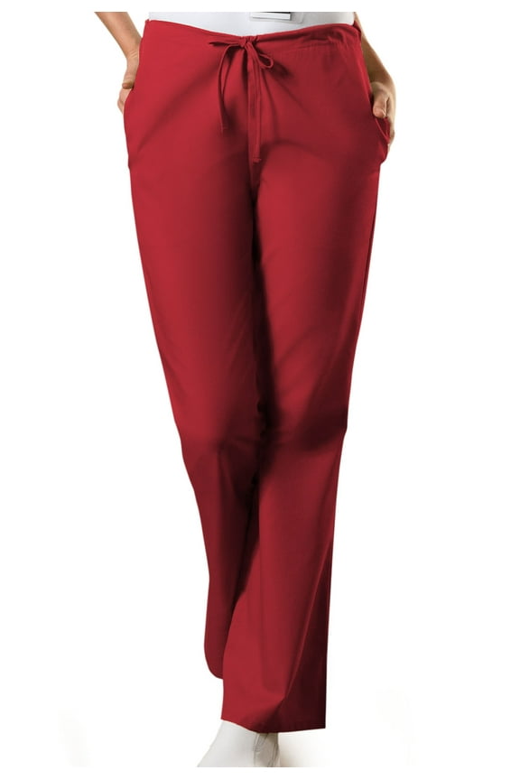 Workwear Women's Scrubs Pant Natural Rise Flare Leg Drawstring 4101