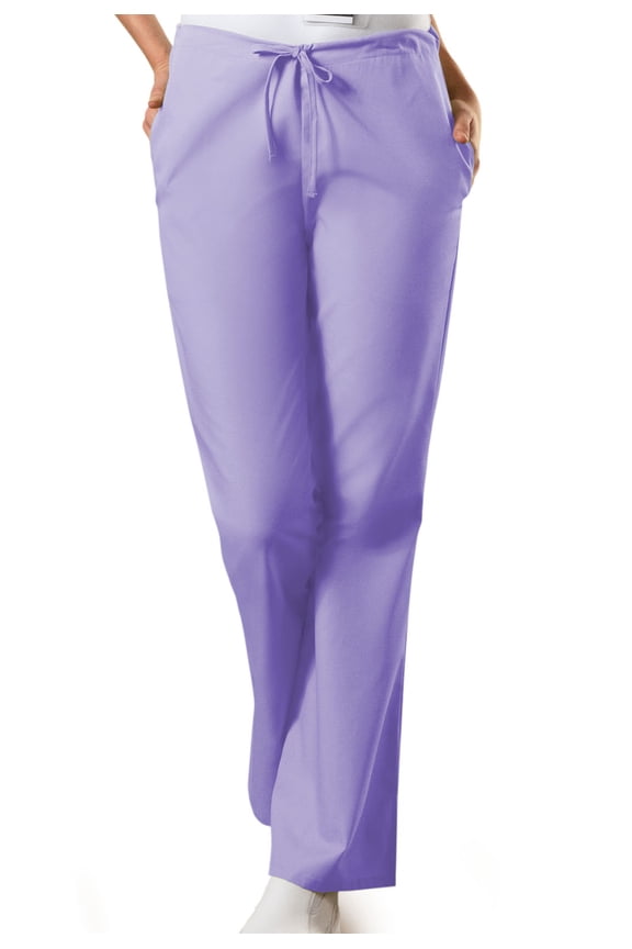 Workwear Women's Scrubs Pant Natural Rise Flare Leg Drawstring 4101