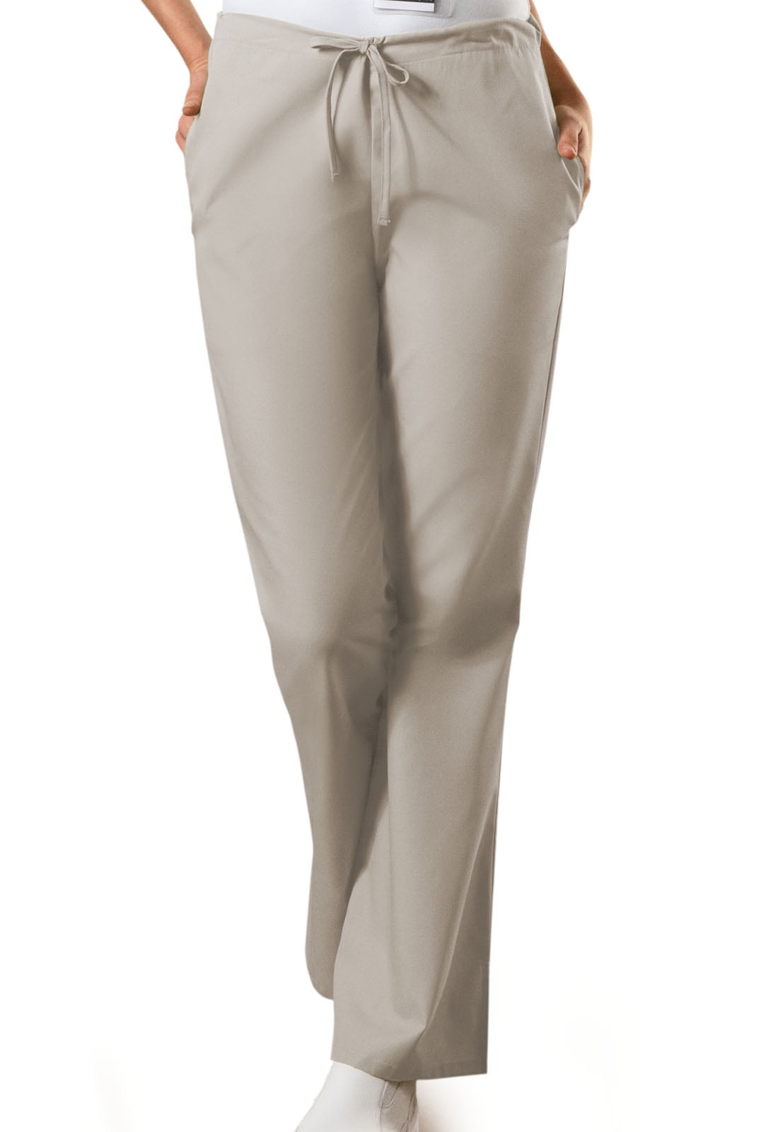 Cherokee Workwear Women's Scrubs Pant Natural Rise Flare Leg Drawstring 4101