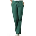 thumbnail image 1 of Cherokee Workwear Women's Scrubs Pant Natural Rise Flare Leg Drawstring 4101, 1 of 4