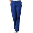 thumbnail image 1 of Cherokee Workwear Women's Scrubs Pant Natural Rise Flare Leg Drawstring 4101, 1 of 4
