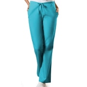 Cherokee Workwear Women's Scrubs Pant Natural Rise Flare Leg Drawstring 4101